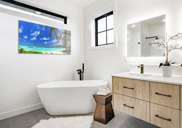 Hogyan díszítsünk egy fürdőszobát egy lakótömbben - ötletek egy funkcionális térhez