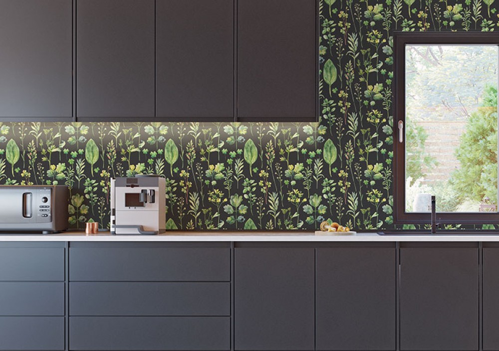 falfestmény a konyhába - inspiráció