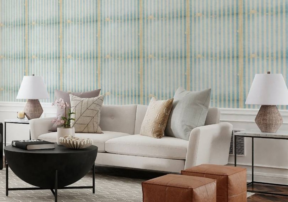 falfestmények a nappaliban