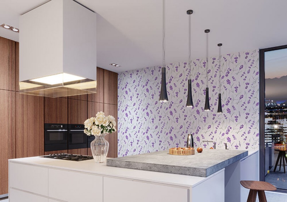 falfestmény a konyhába - inspiráció